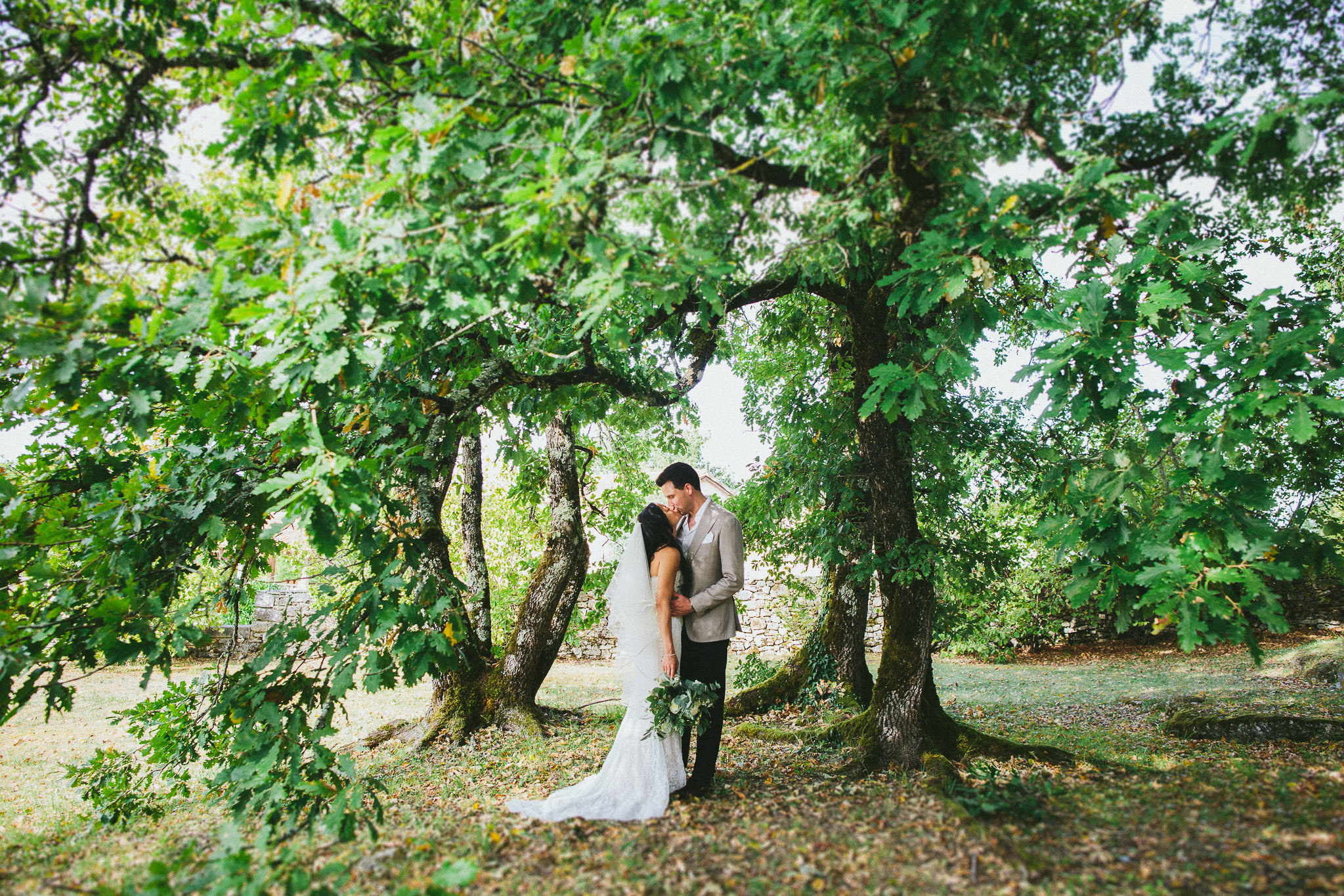 Beautiful destination wedding in France