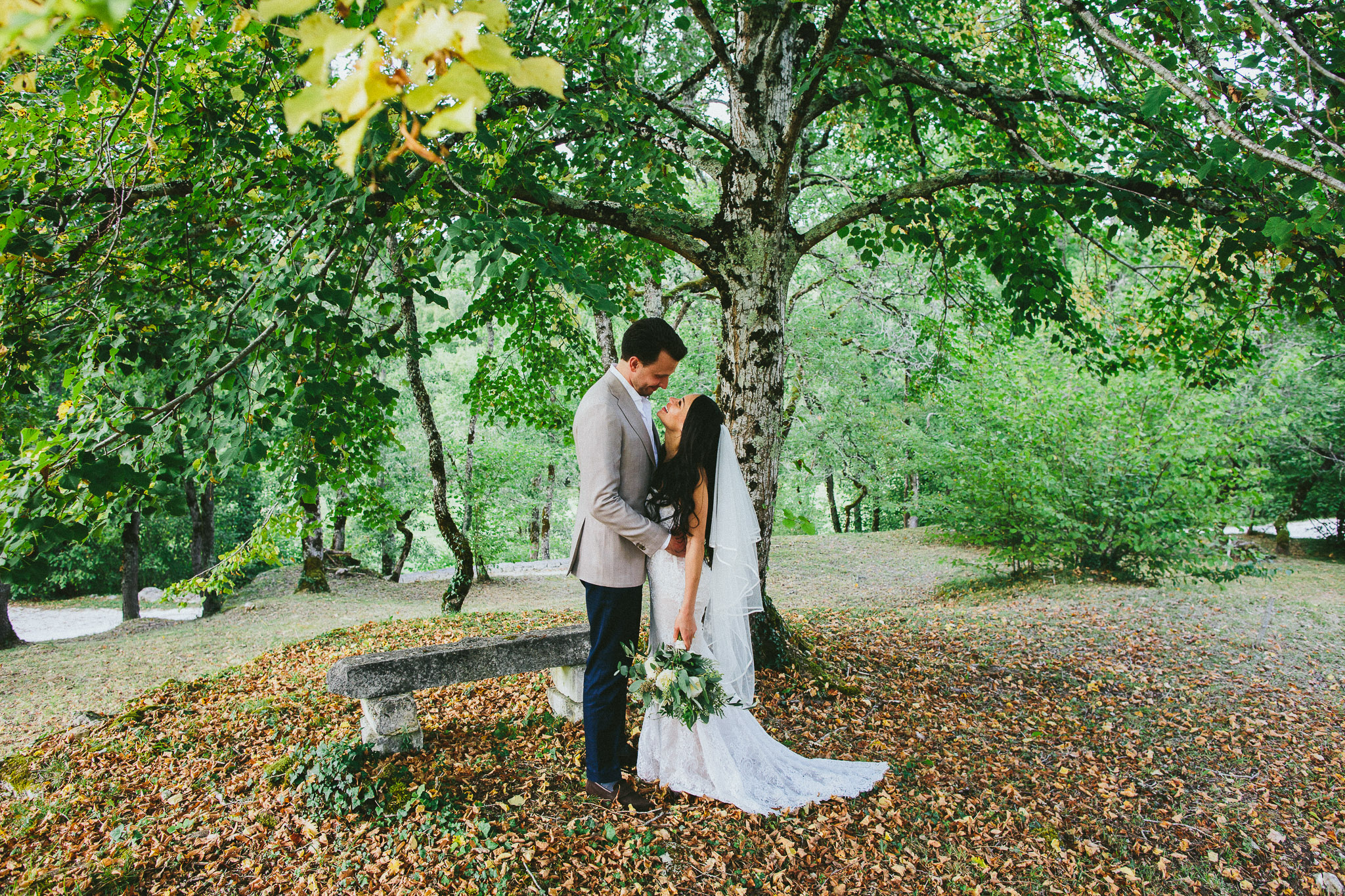 Beautiful destination wedding in France