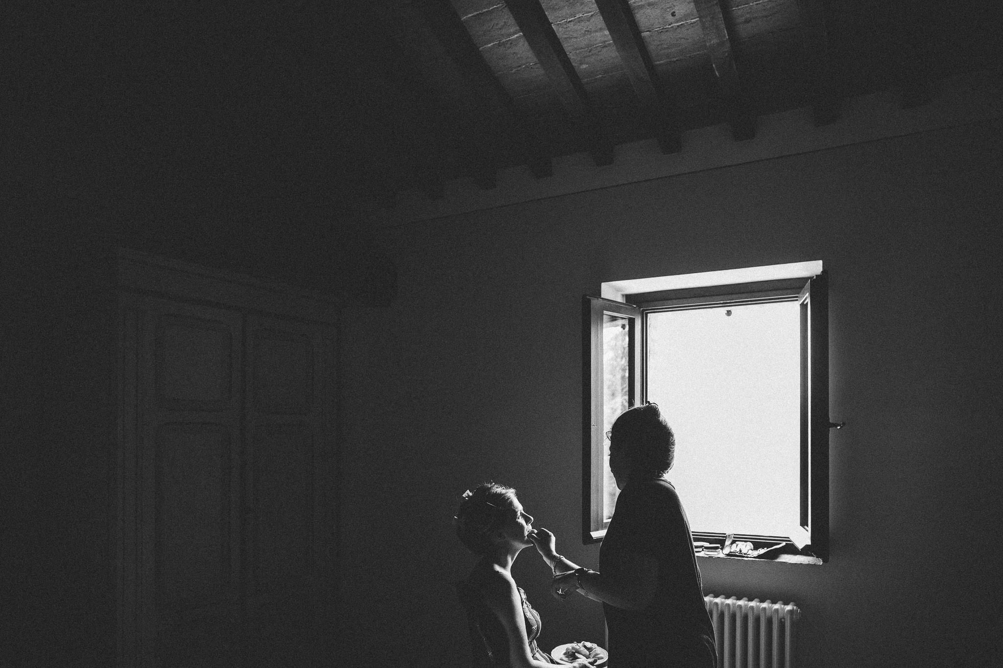 Perugia Italy wedding makeup