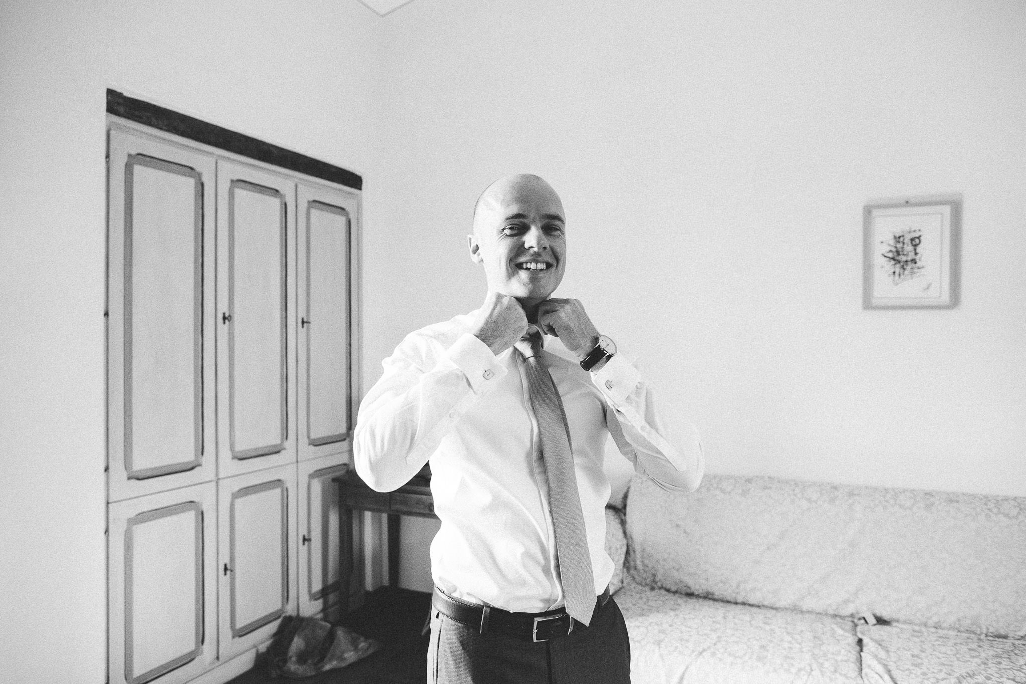 Perugia Italy wedding groom