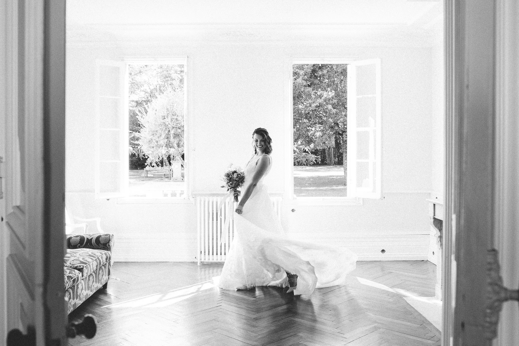 American destination wedding in France