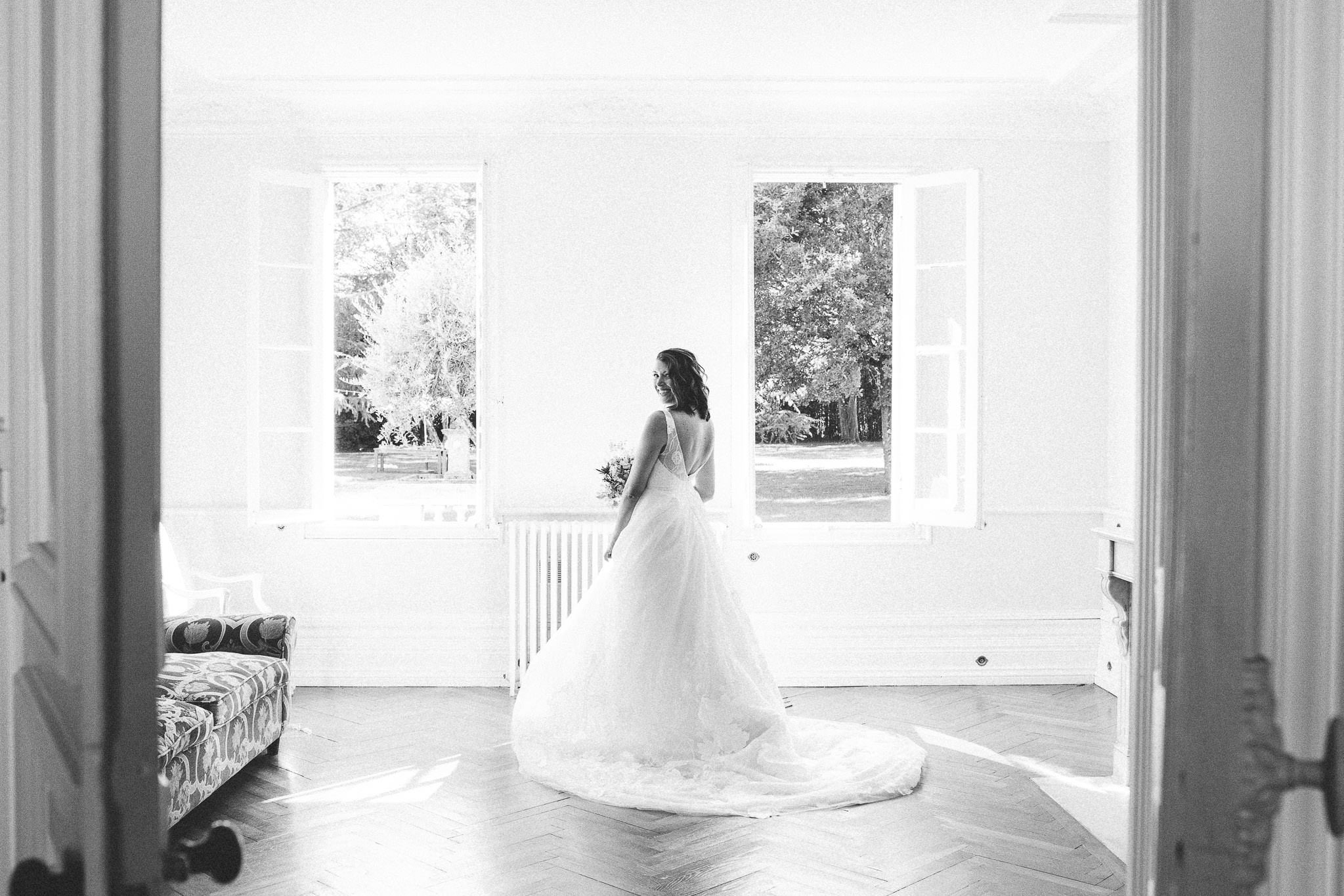 American destination wedding in France