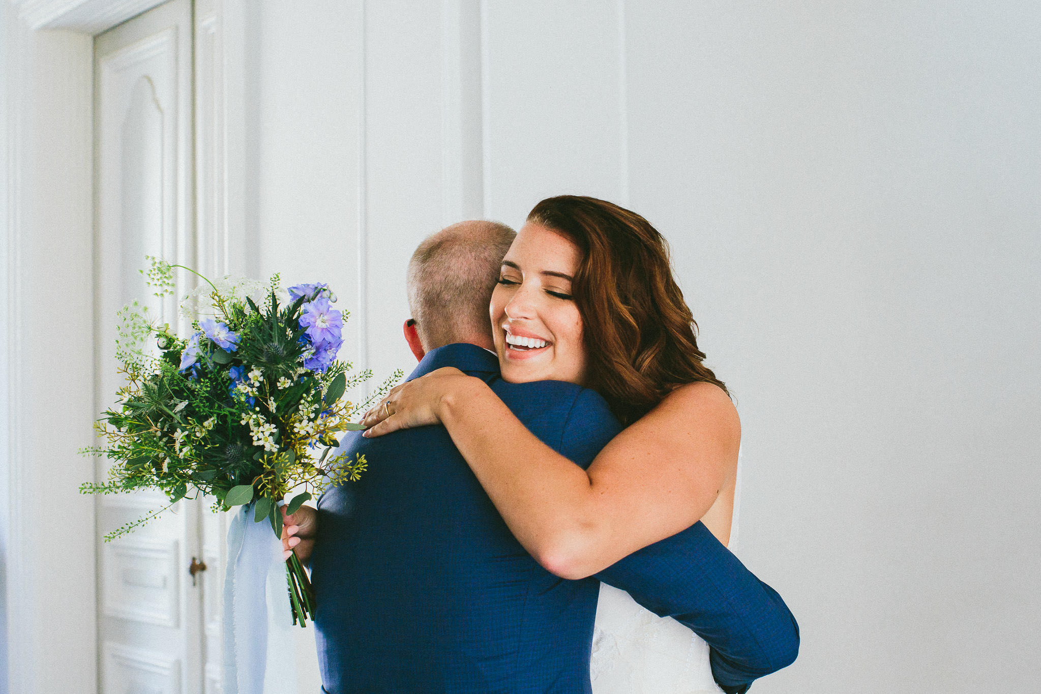 American destination wedding in France