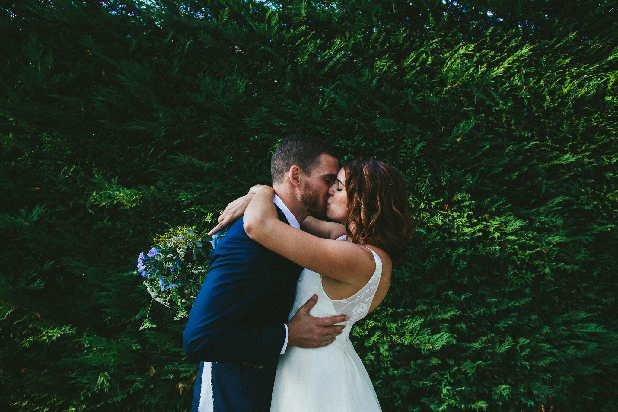American destination wedding in France