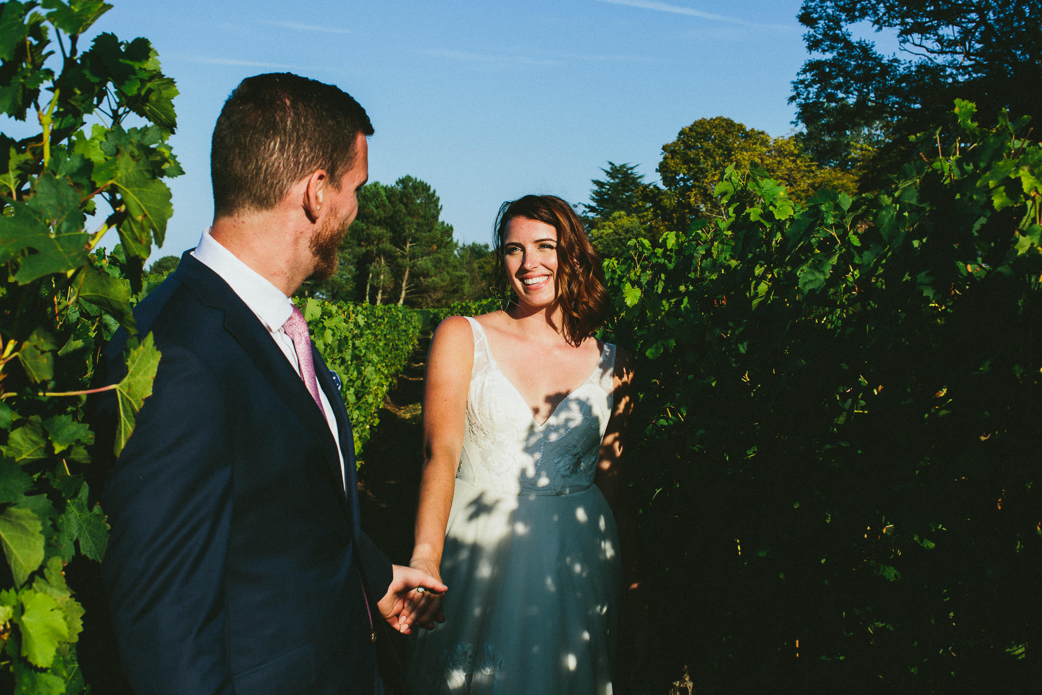 American destination wedding in France