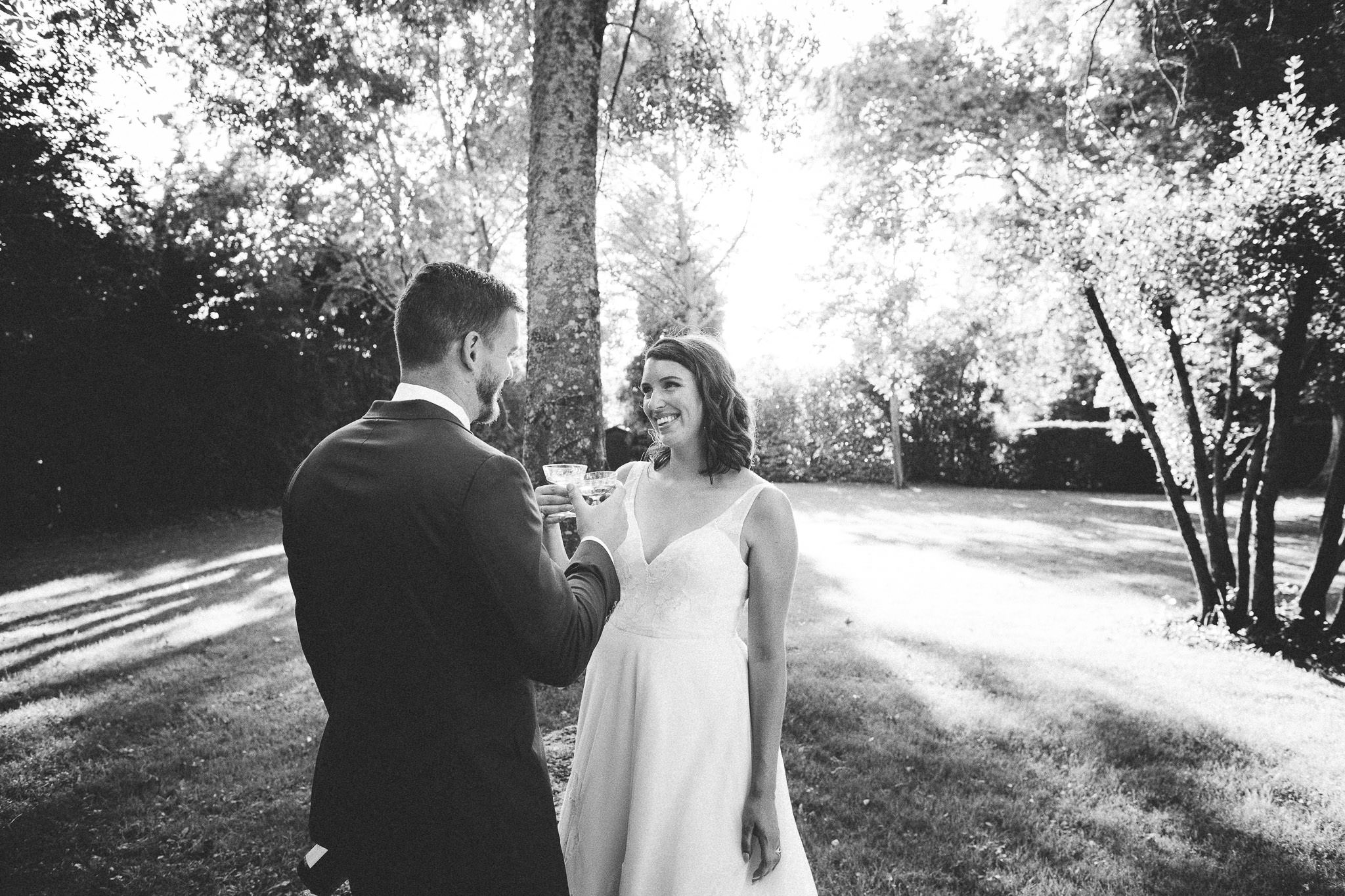 American destination wedding in France