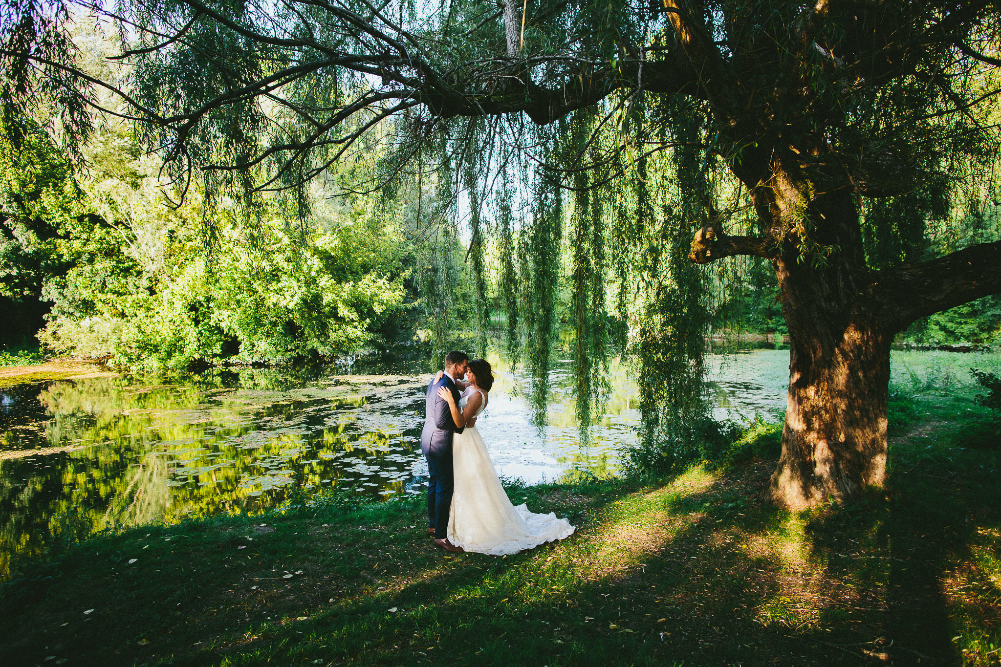 American destination wedding in France
