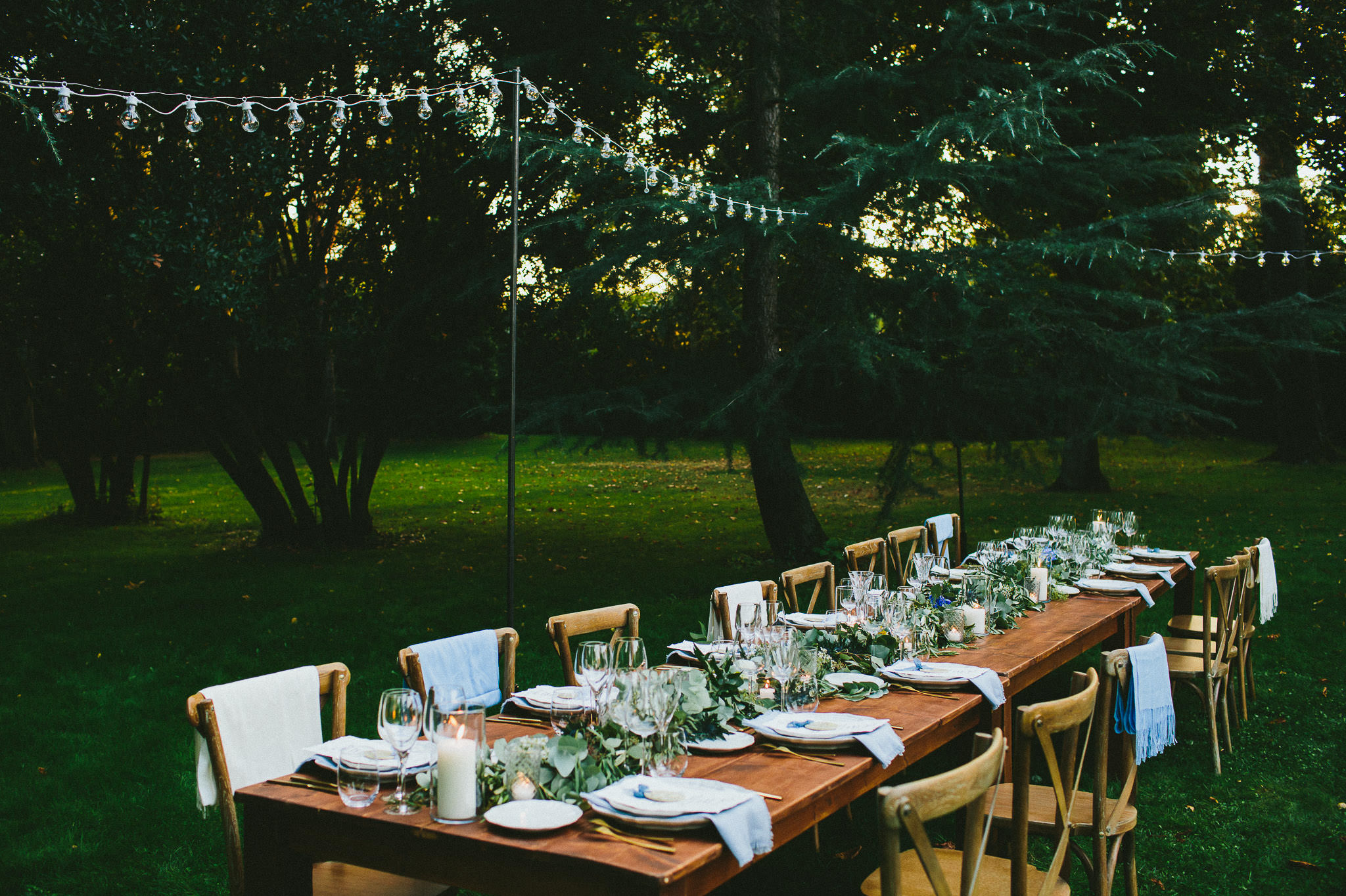 American destination wedding in France