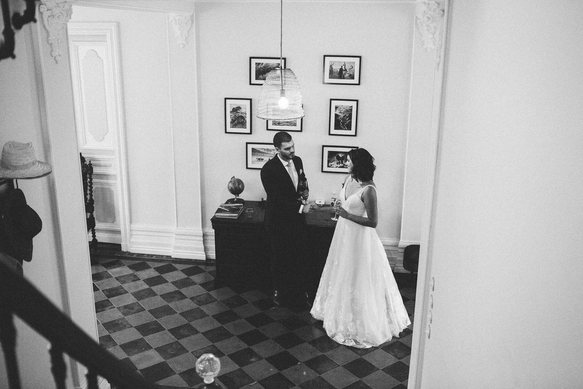 American destination wedding in France