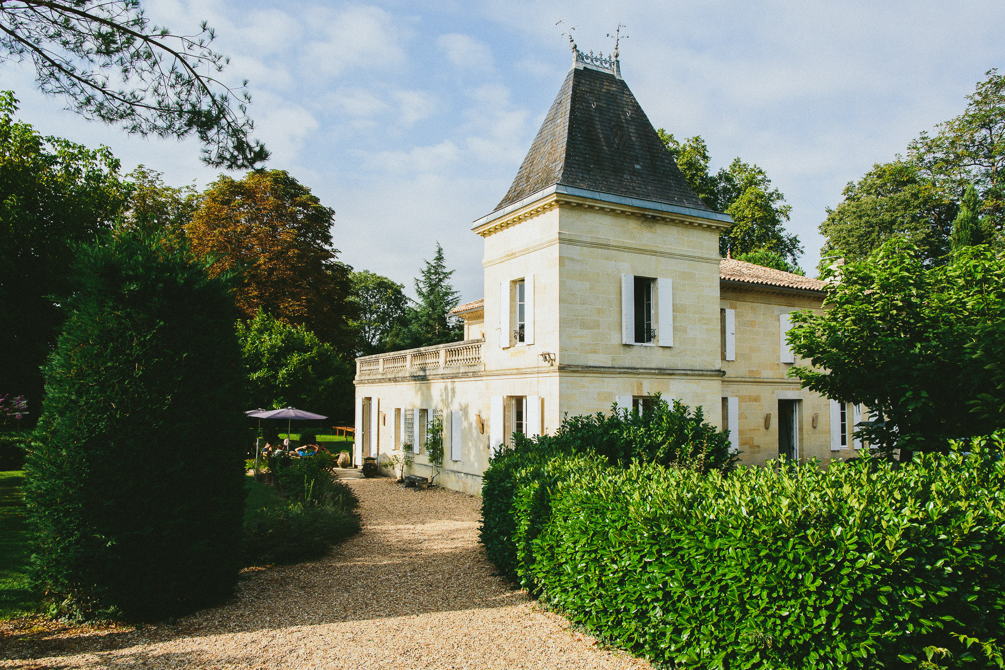 American destination wedding in France Chateau