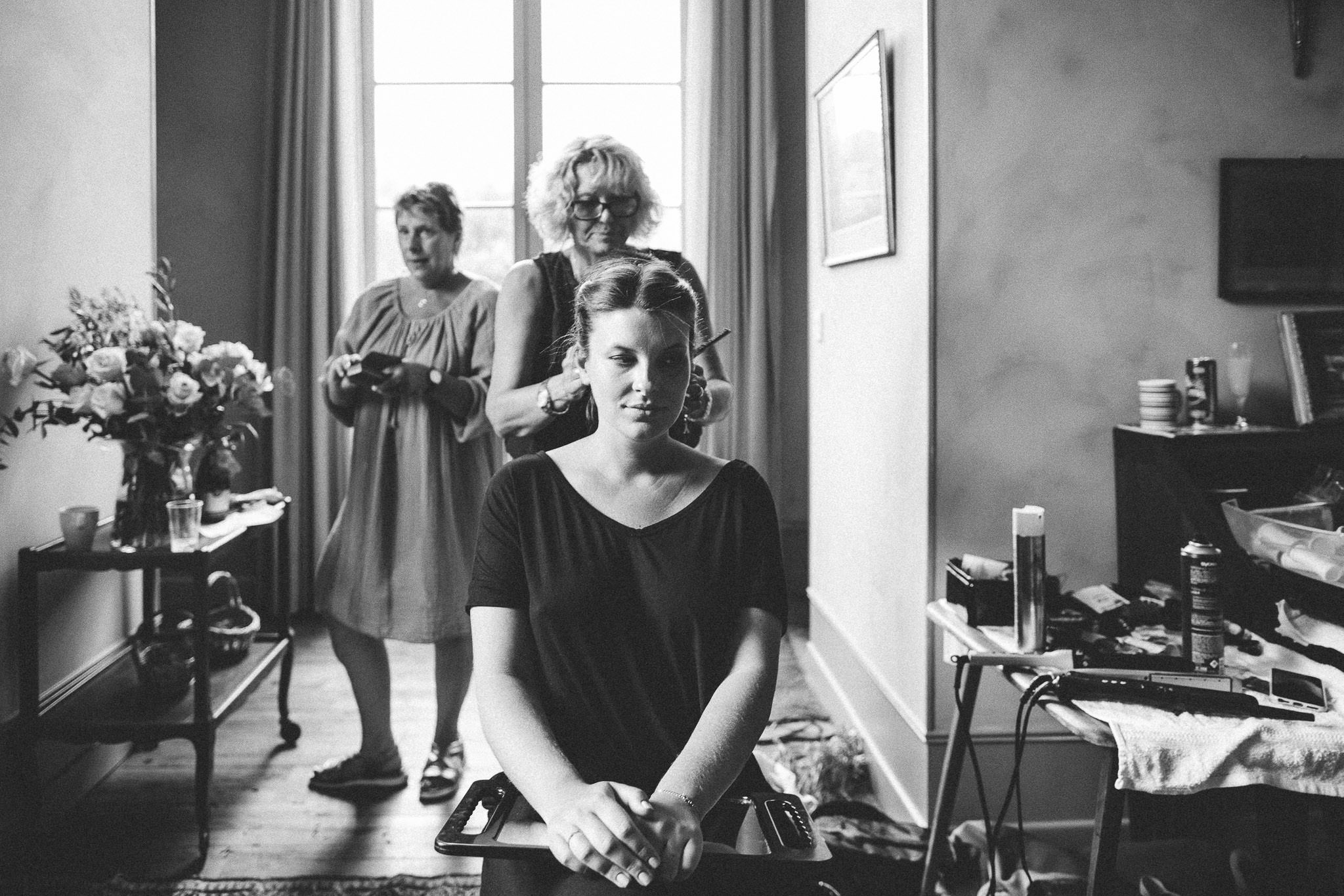 French British wedding hairdresser 