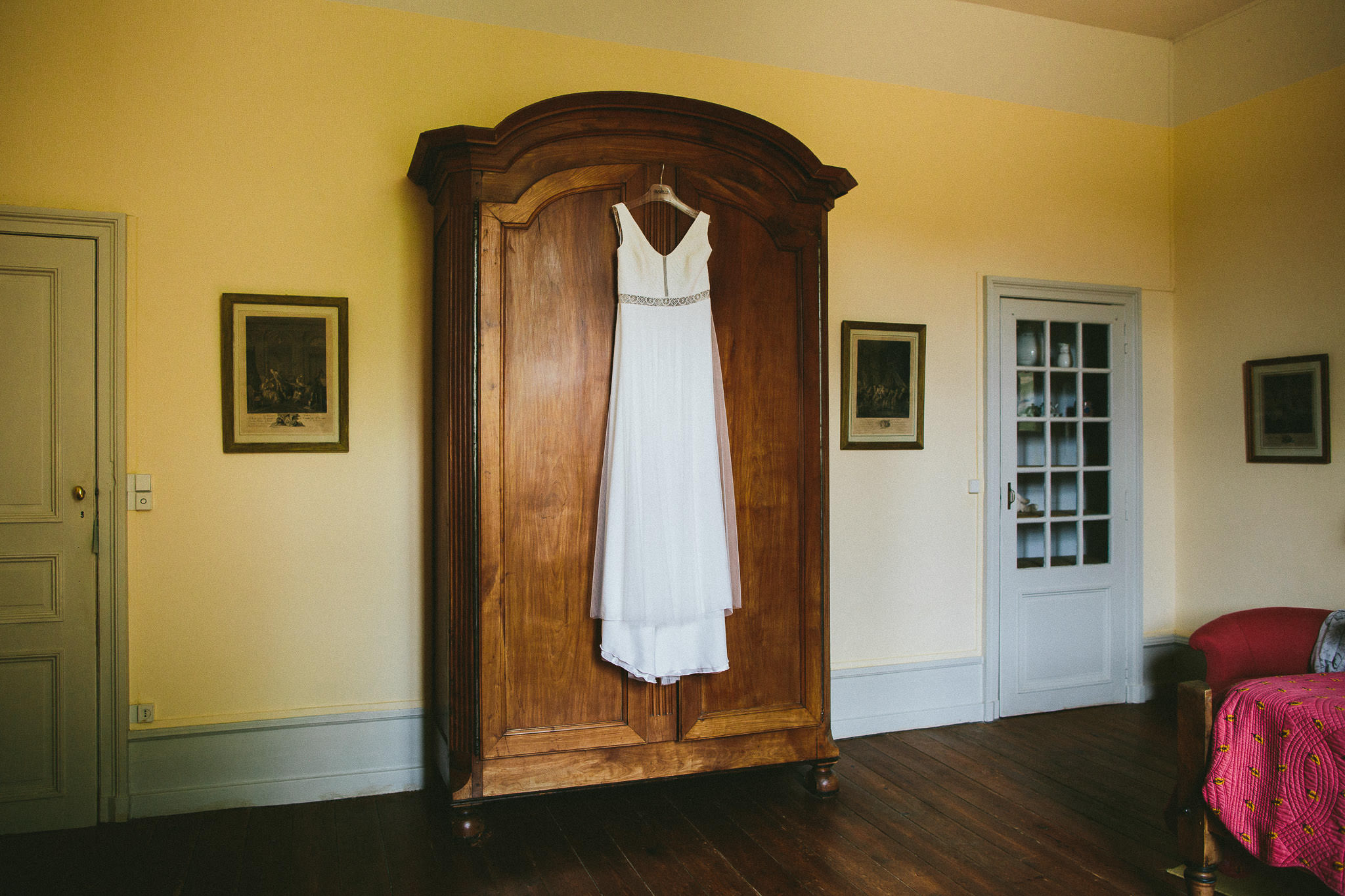 French British wedding wedding dress