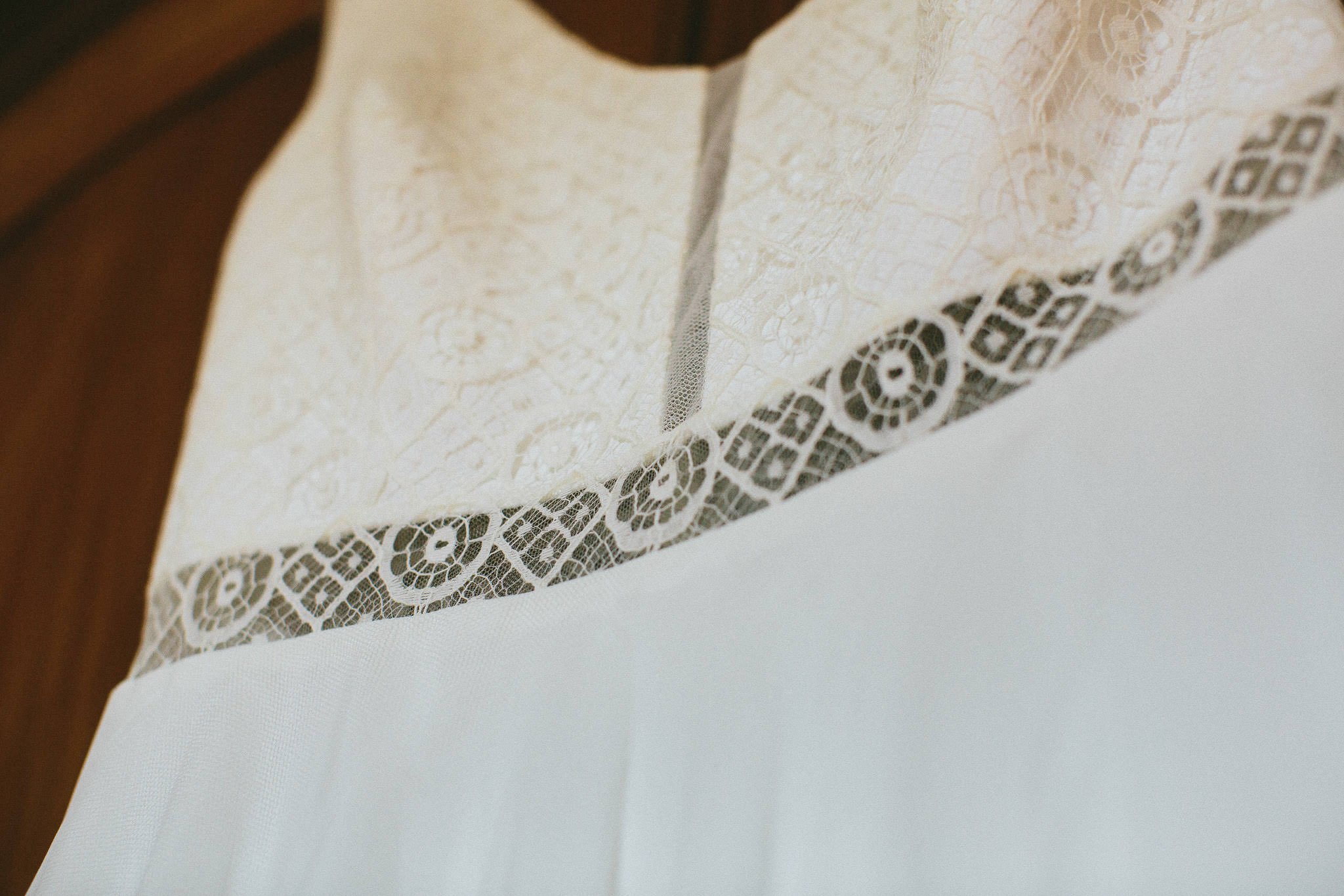 French British wedding dress