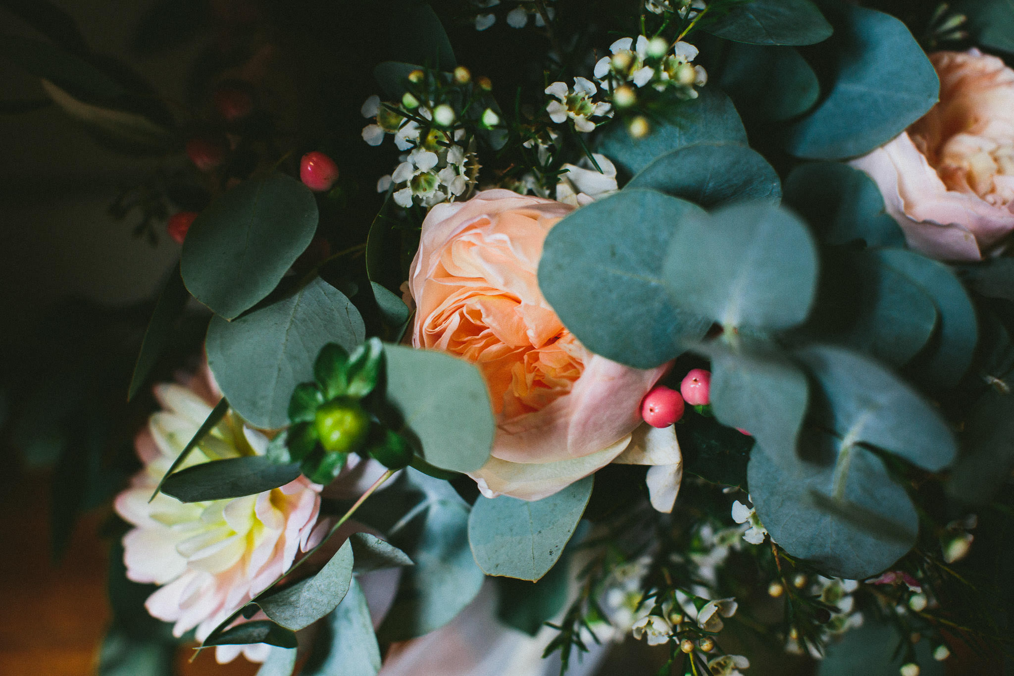 French British wedding flowers