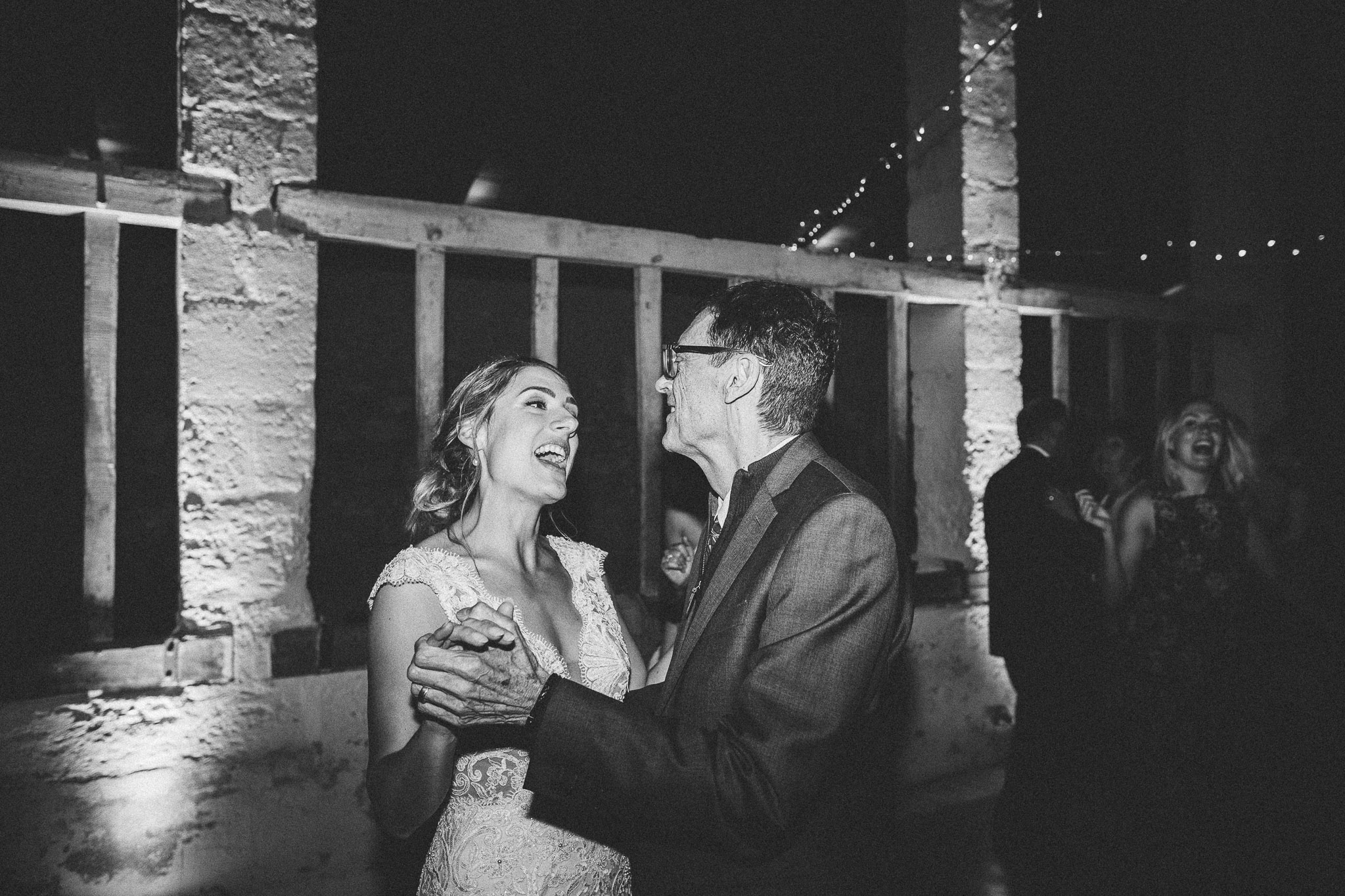 bride and father of the bride dance floor