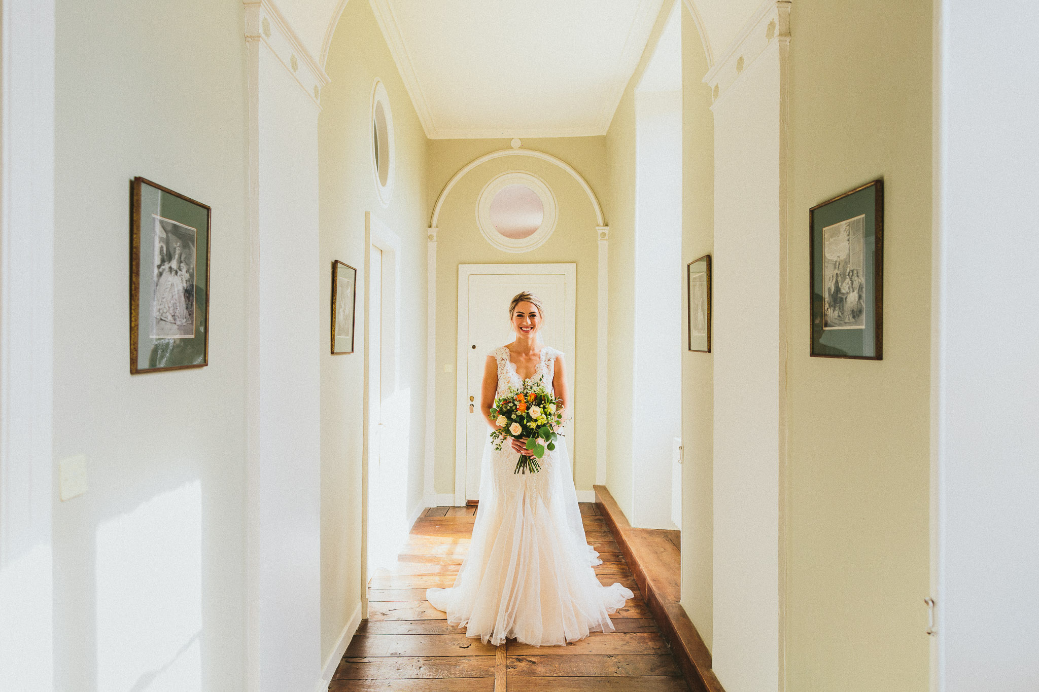 beautiful bride portrait