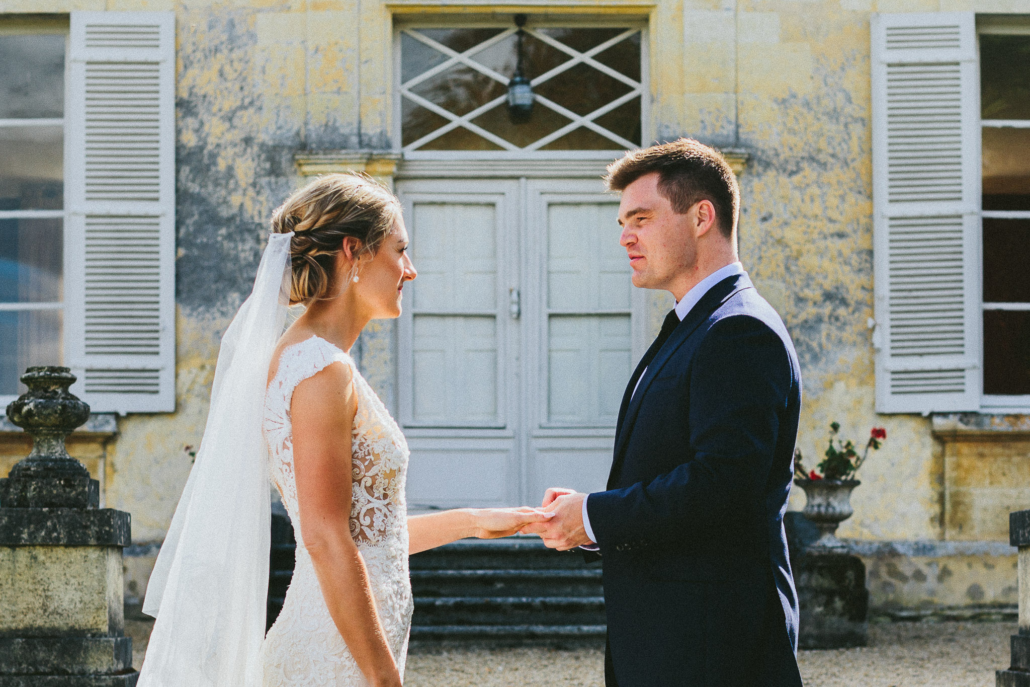 wedding exchange of the rings groom