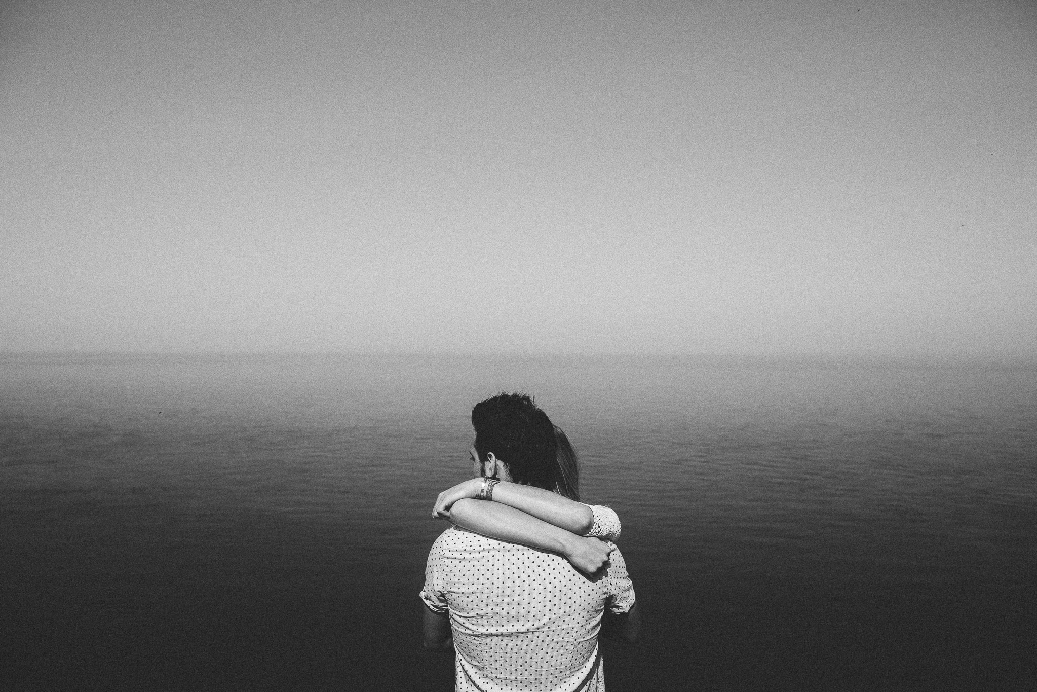 photo summary Lovers Étretat Normandy