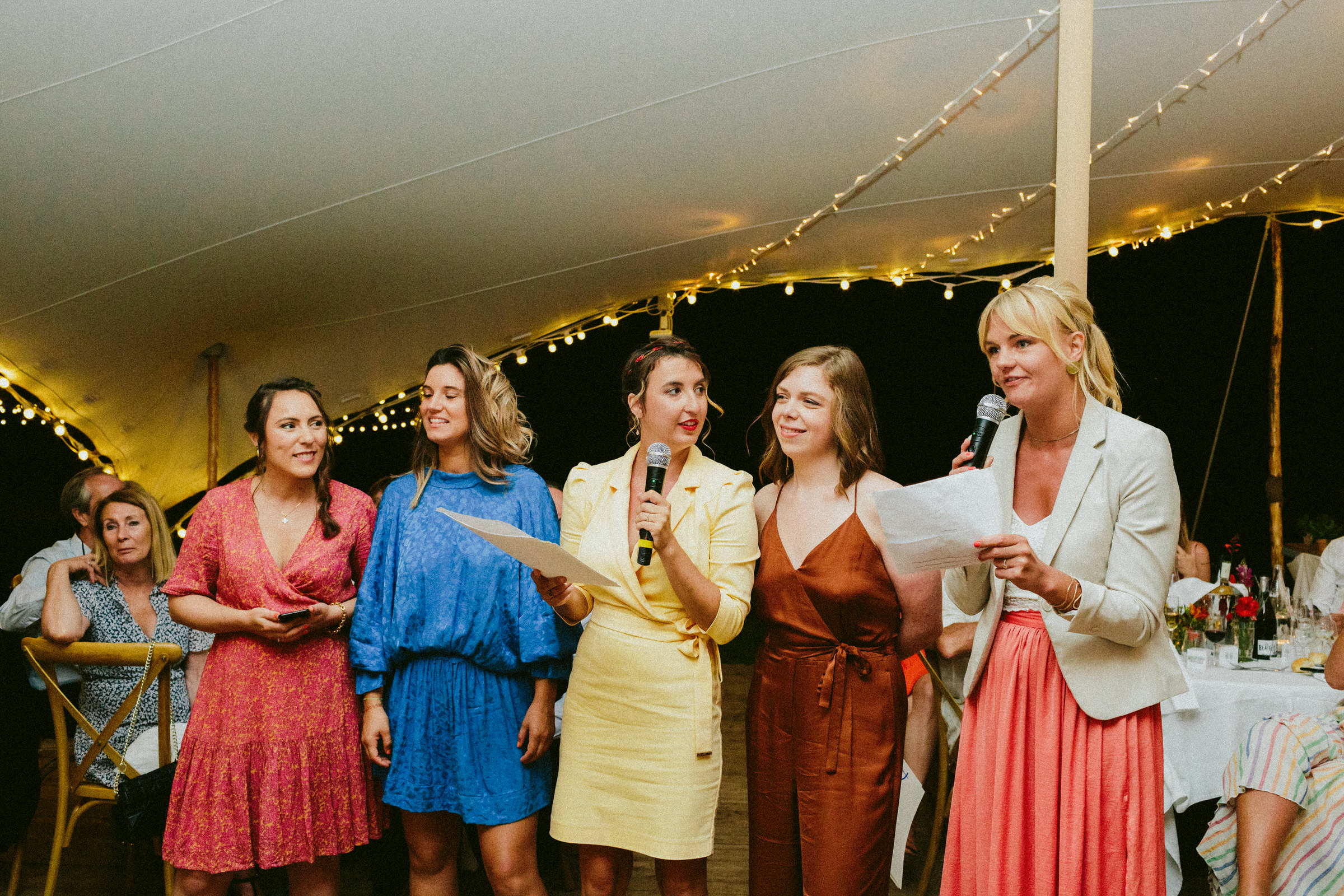 bridesmaid speech wedding Saint-Martin-De-Castillion Wedding France