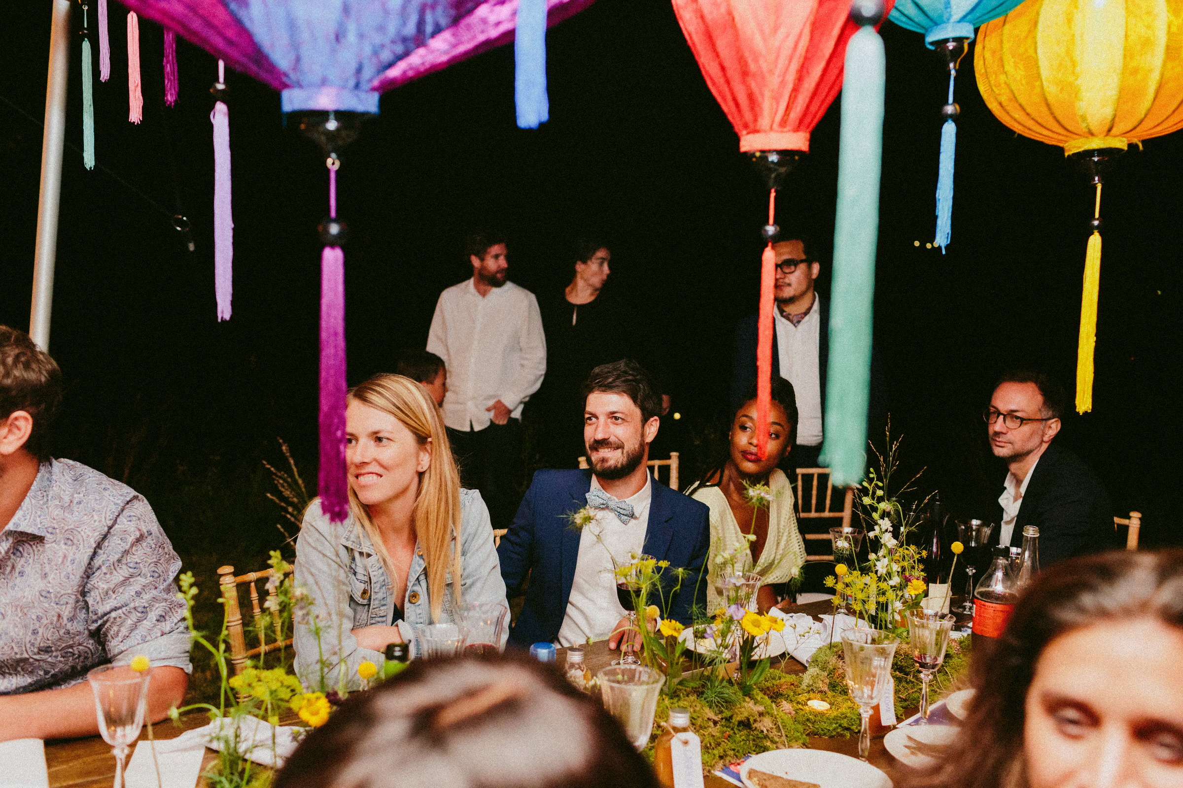 wedding dinner French Domain Wedding