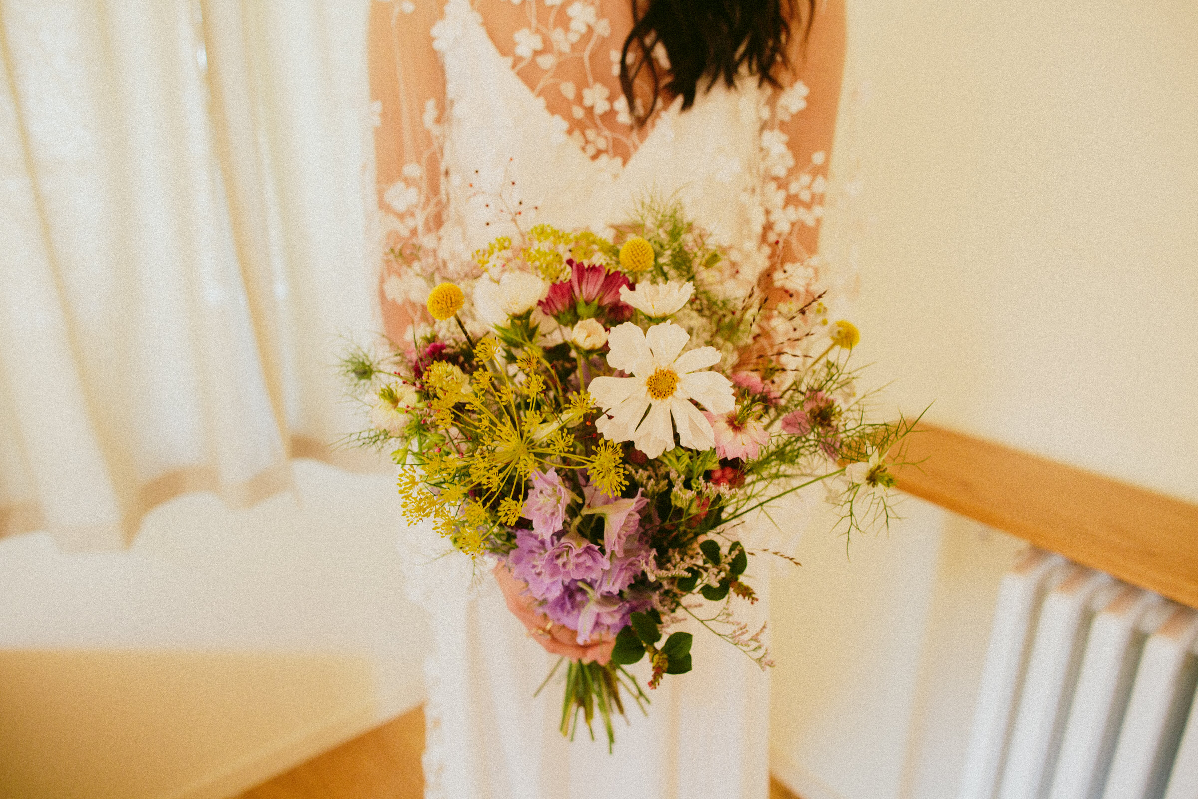 brides wedding bouquet French Domain Wedding