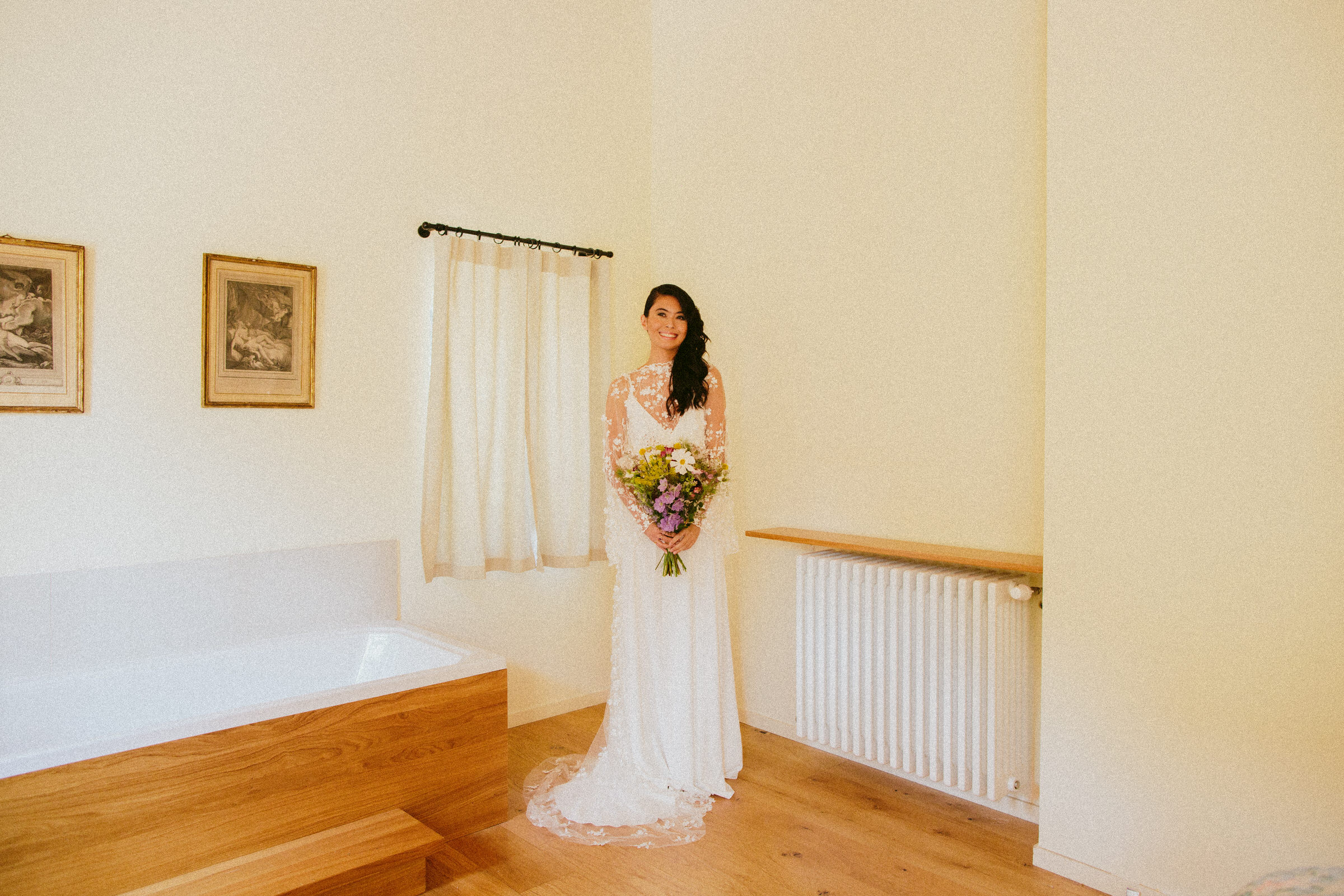 Portait bride French Domain Wedding