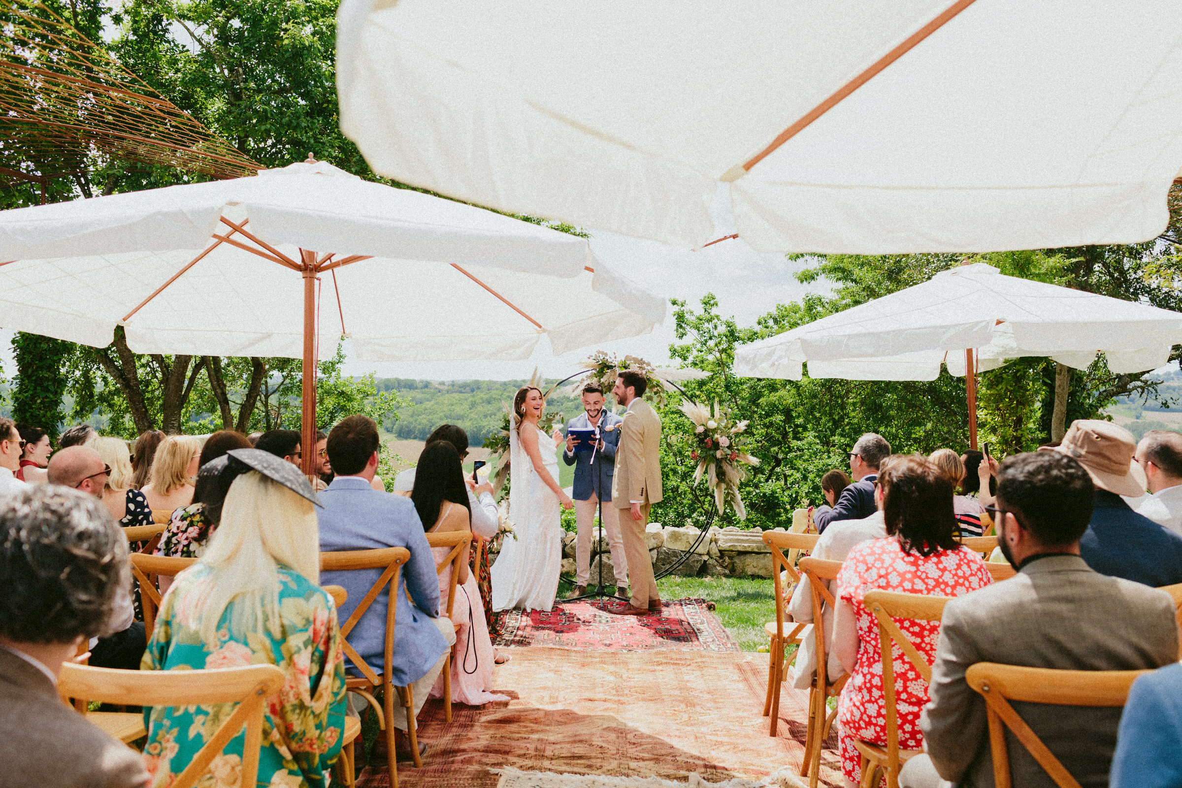 wedding ceremony France Village wedding