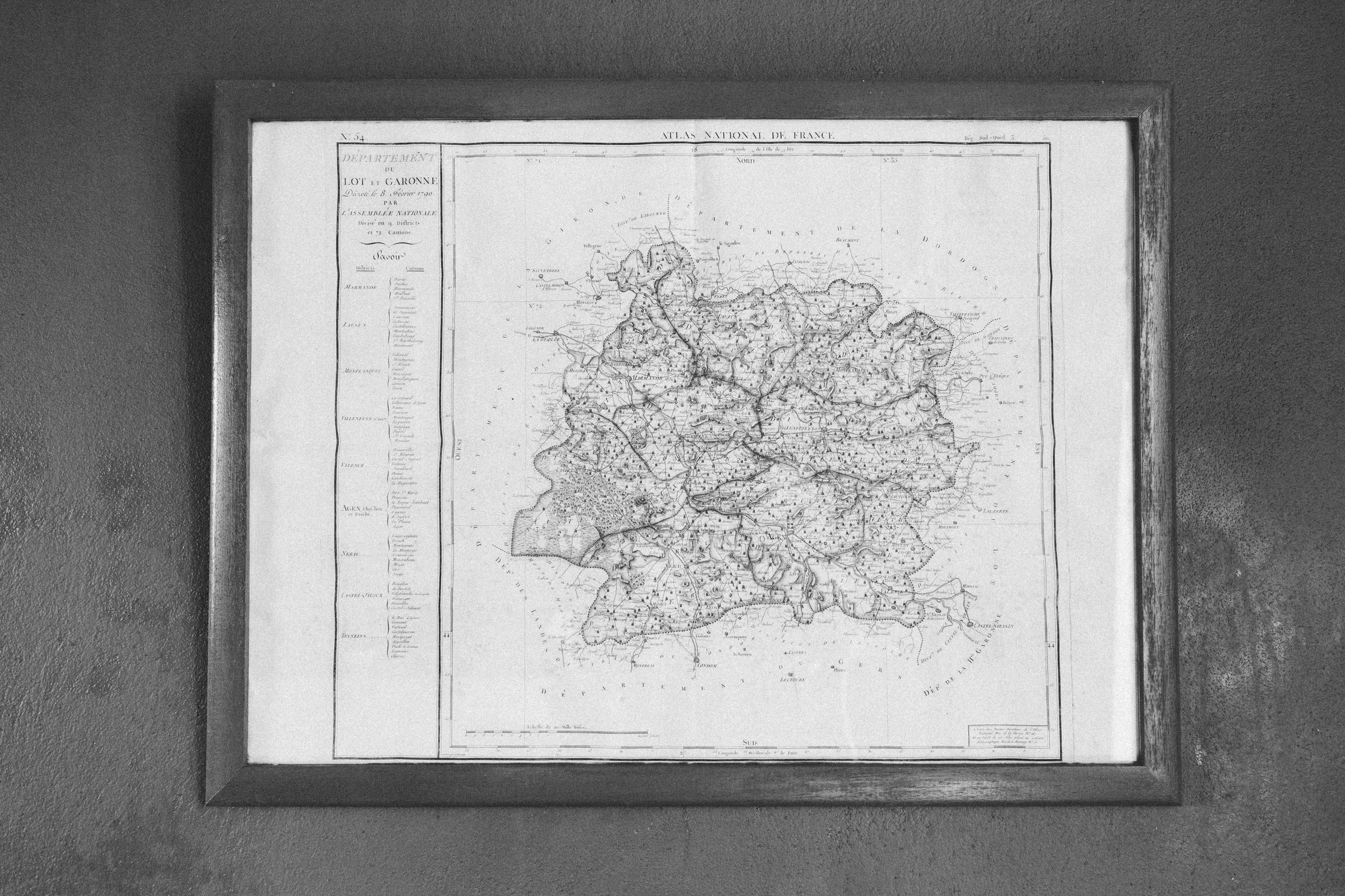 village map Castelnau des Fieumarcon french village wedding