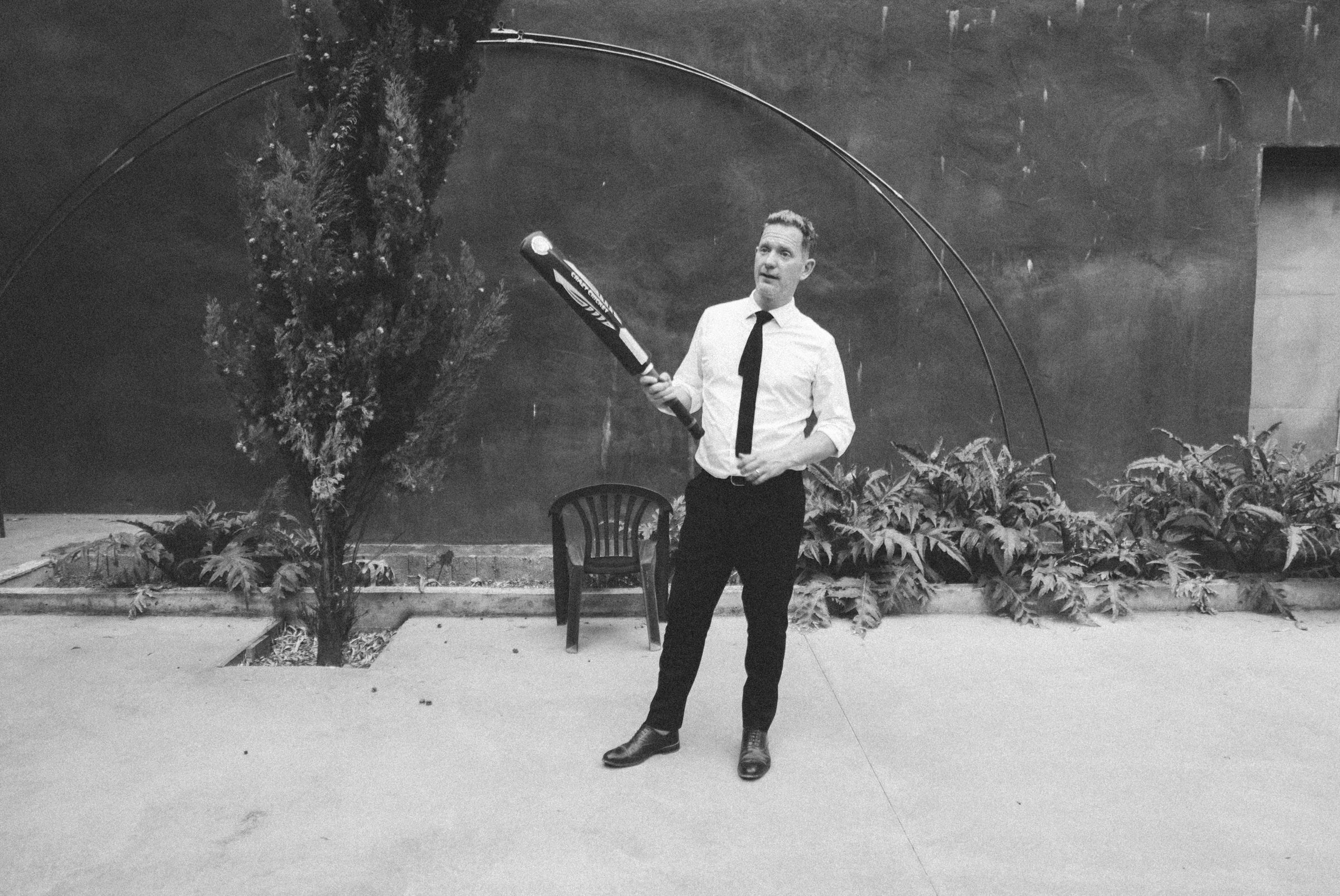 cricket game at wedding Castelnau des Fieumarcon french village wedding