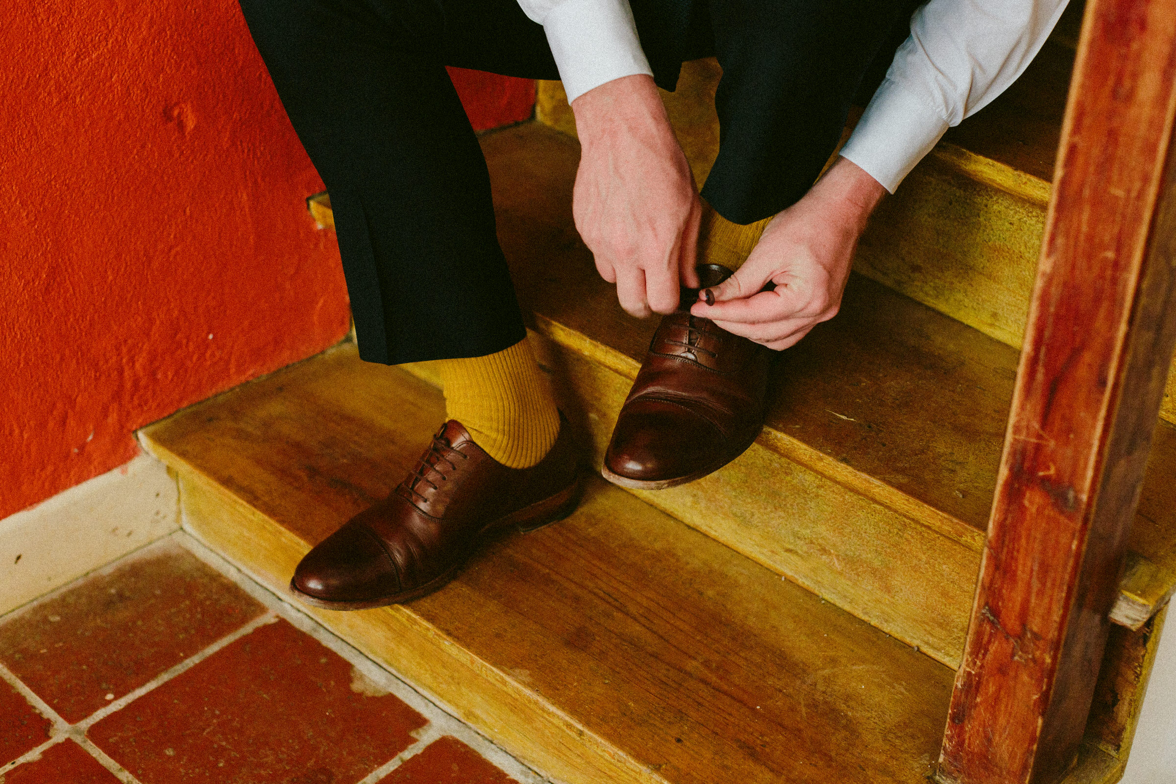 shoe Castelnau des Fieumarcon french village wedding