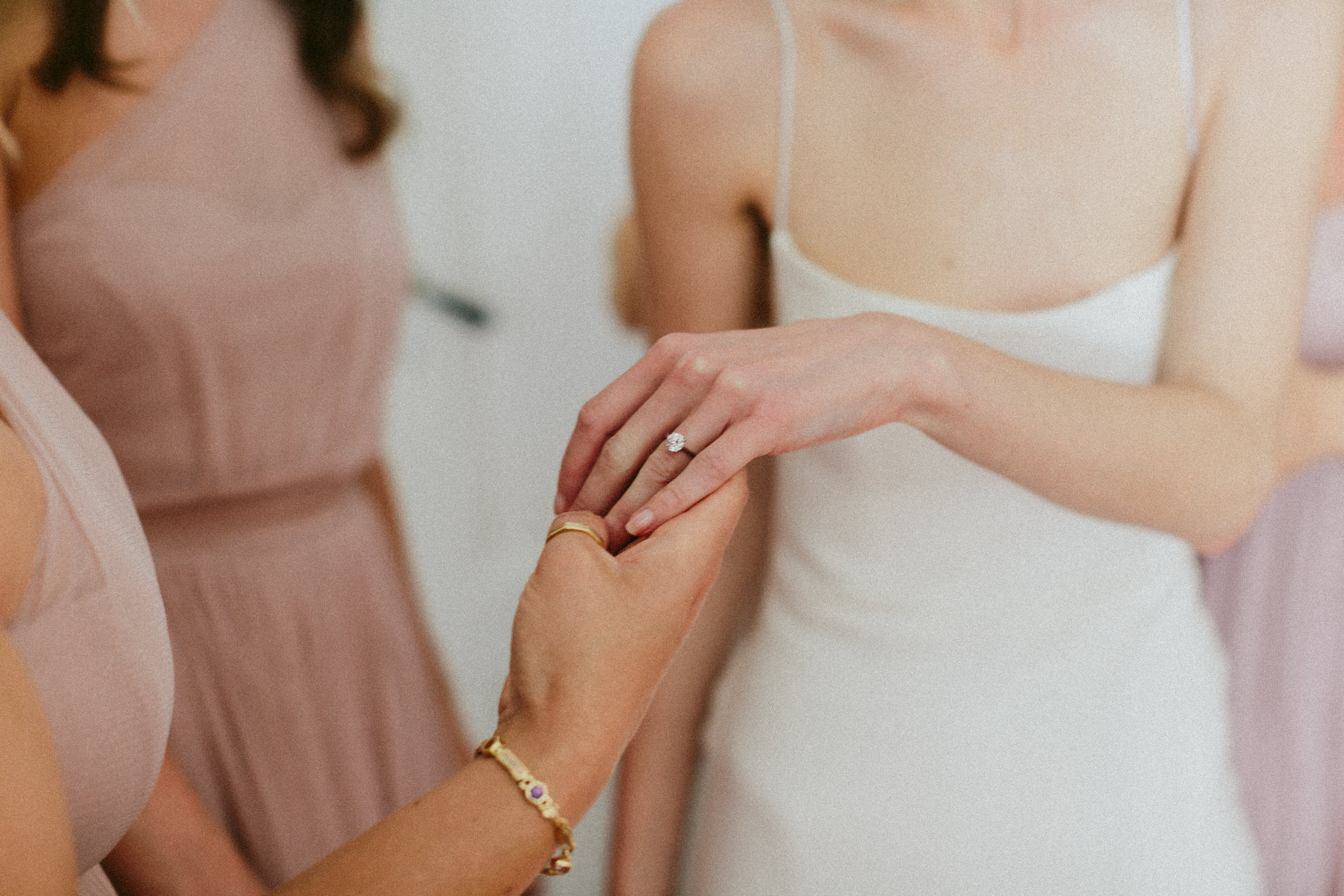 brides engagement ring Castelnau des Fieumarcon french village wedding